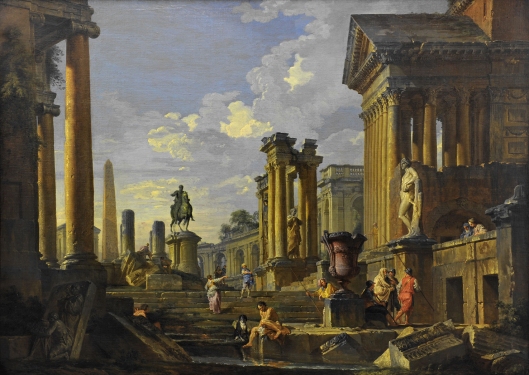 Ruins with obelisk (1746)